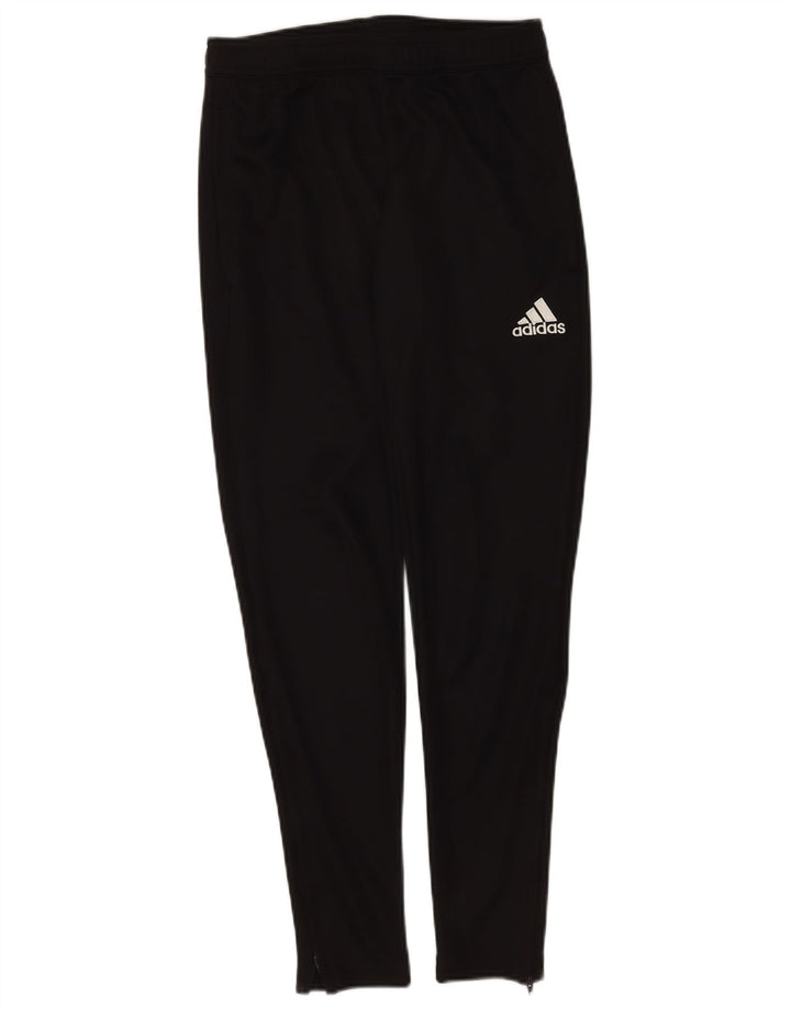 Adidas muške Aeroready hlače za trenirku Male crne poliesterske hlače