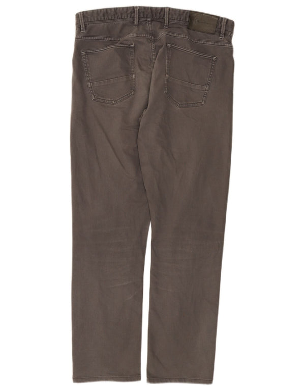 Massimo Dutti muške uske ležerne hlače EU 42 Large W32 L28 sivi pamuk