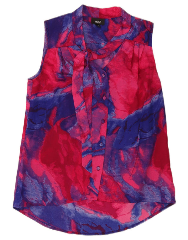 MOSSIMO ženska prevelika dugačka košulja bluza UK 6 XS Višebojna