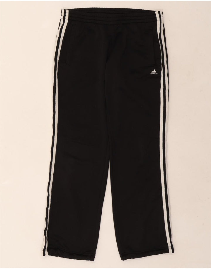 Adidas ženske hlače za trenirku UK 8/10 male crne poliesterske