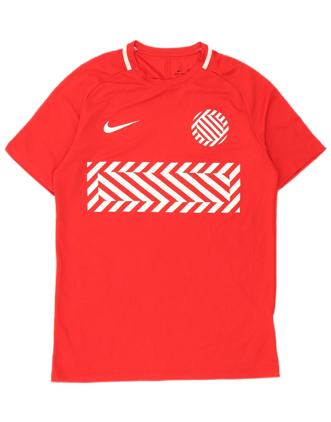Nike Dri Fit Graphic T-Shirt majica srednji crveni geometrijski poliester