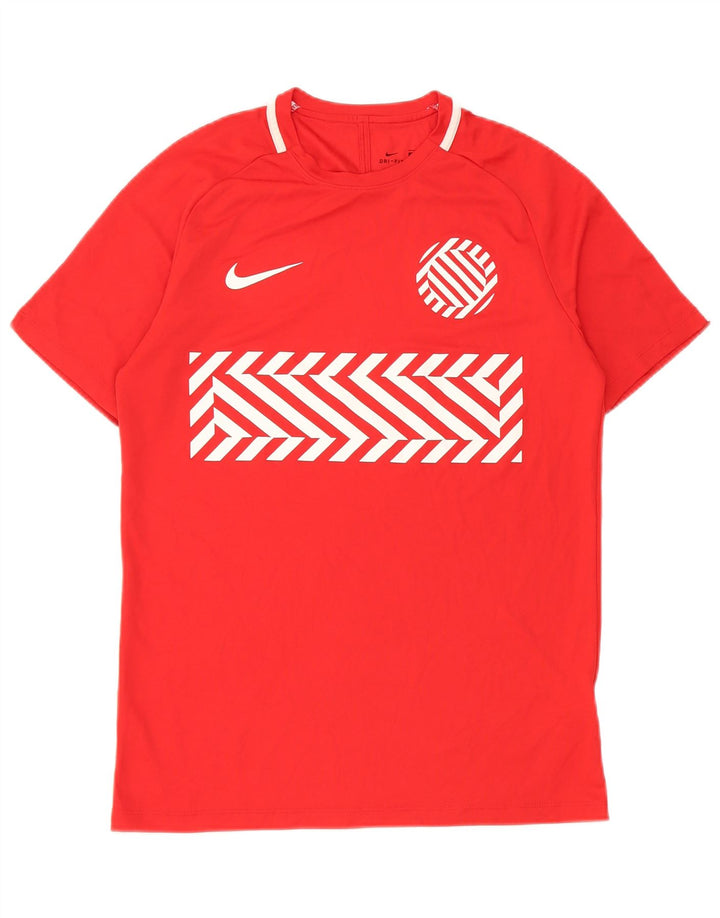 Nike Dri Fit Graphic T-Shirt majica srednji crveni geometrijski poliester