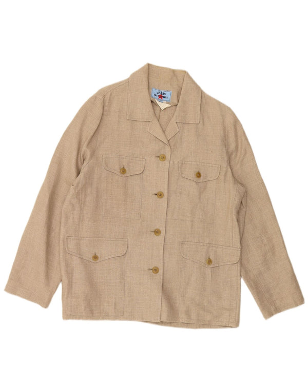 LES COPAINS Ženska jakna sa 4 gumba IT 46 Large Beige Lan