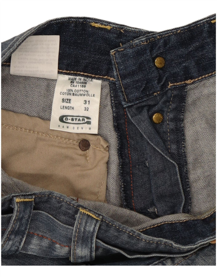 G-STAR muške traper kratke hlače W31 srednje plavi pamuk