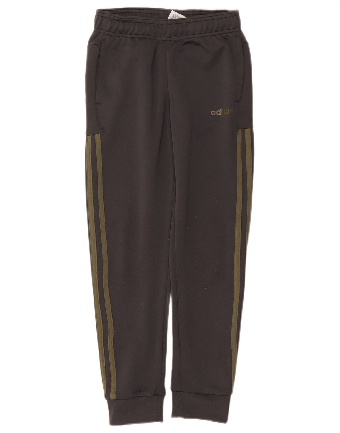ADIDAS Trenirka Hlače za dječake Joggers 9-10 godina Sivi pamuk