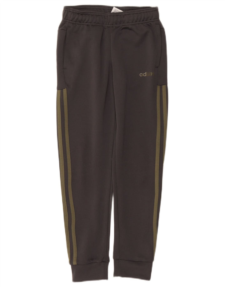 ADIDAS Trenirka Hlače za dječake Joggers 9-10 godina Sivi pamuk