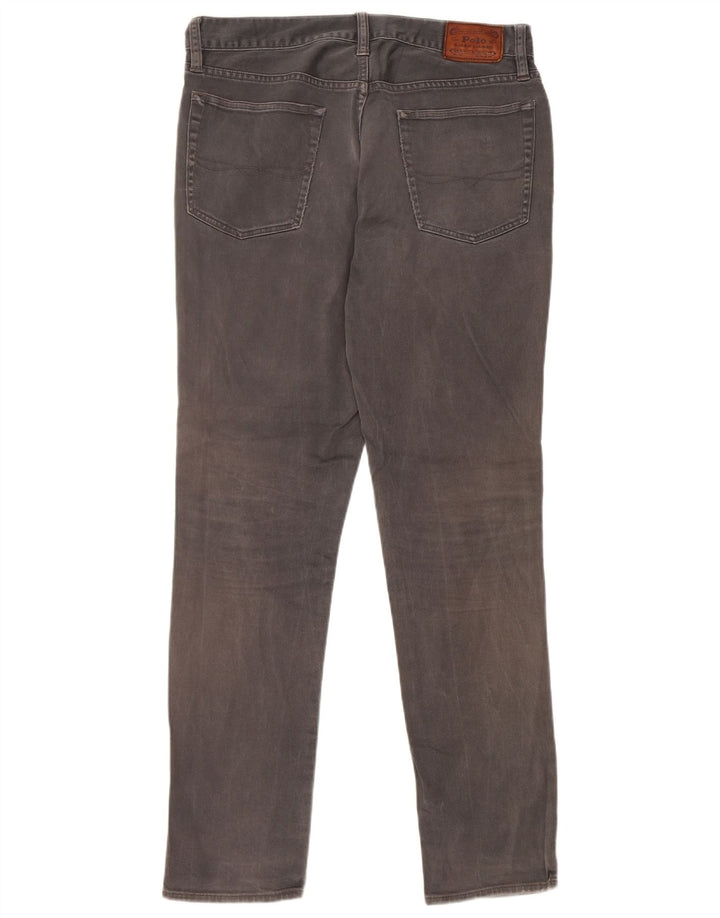 Muške uske traperice Ralph Lauren W32 L32 Sivi pamuk