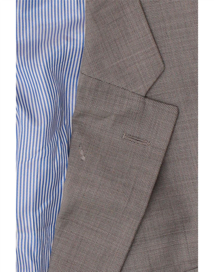TOMMY HILFIGER Mens 2 Button Blazer Jacket UK 44 2XL Grey Vintage Tommy Hilfiger and Second-Hand Tommy Hilfiger from Messina Hembry 
