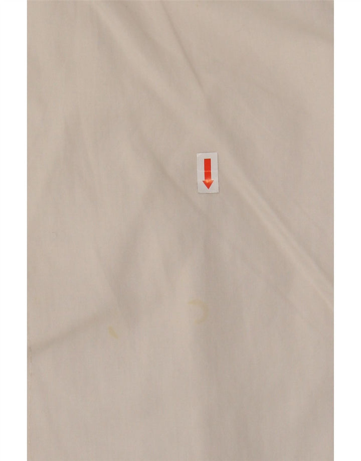 MASSIMO DUTTI Womens Shirt EU 40 Medium White Cotton