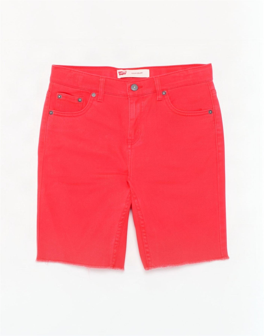 Levi's Boys 511 traper kratke hlače 13-14 godina W28 crveni pamuk