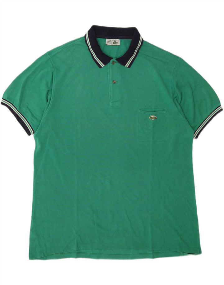 Lacoste muška polo majica veličina 7 2XL zeleni pamuk