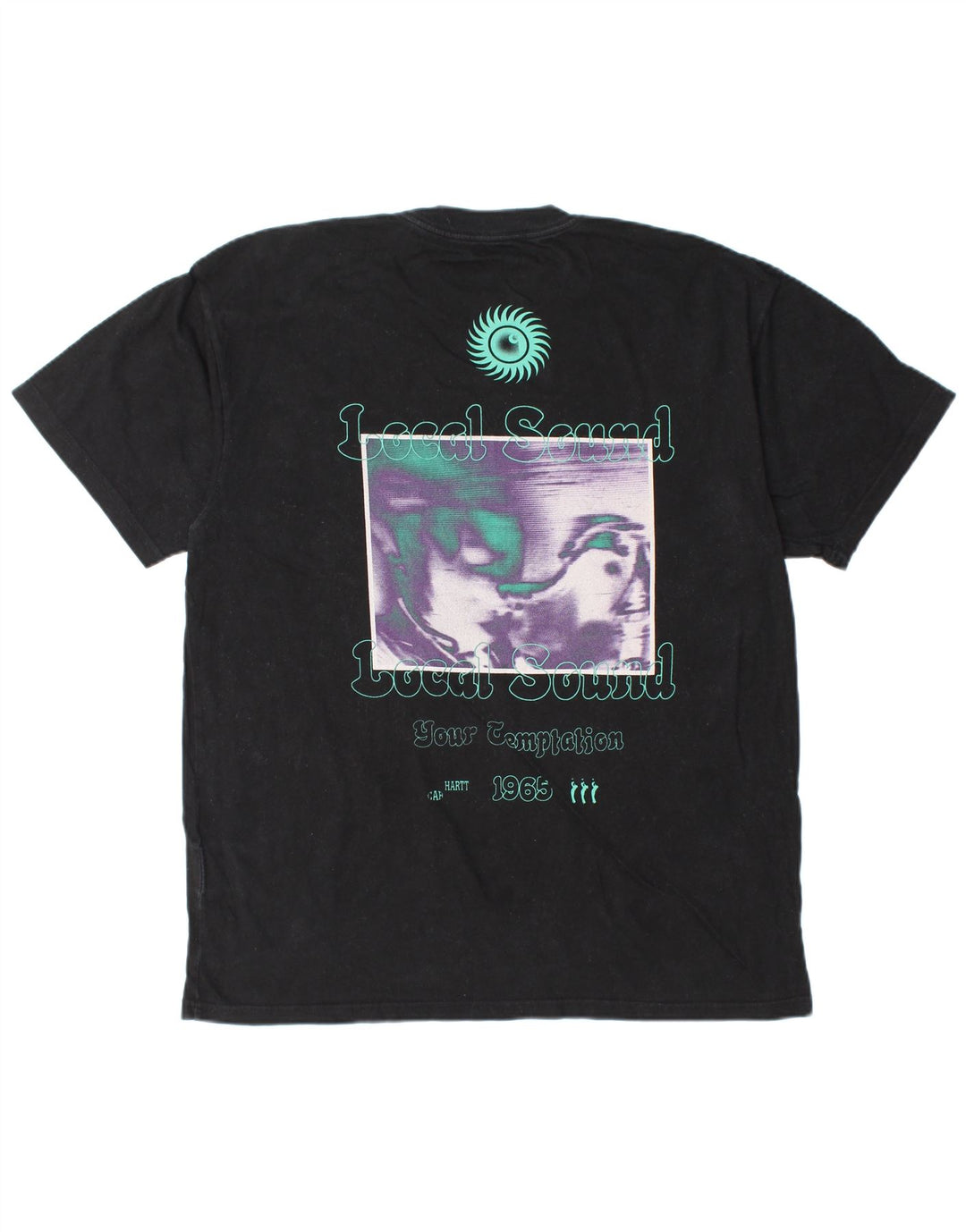 CARHARTT Muška majica s grafičkim motivima, veliki crni pamuk