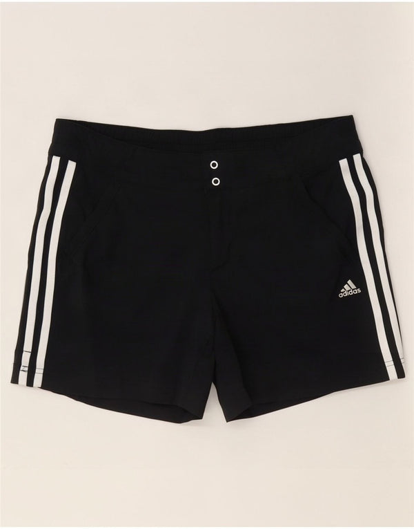 Adidas ženske sportske kratke hlače Climalite UK 10 Male sive najlonske hlače