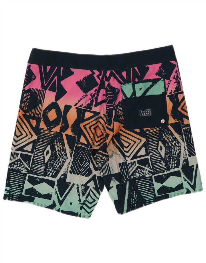 Billabong muške kratke hlače za plivanje Veliki raznobojni geometrijski poliester