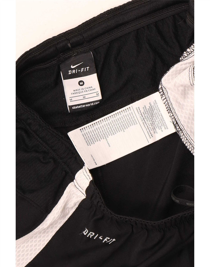 Nike Dri Fit sportske kratke hlače srednje crne boje od poliestera