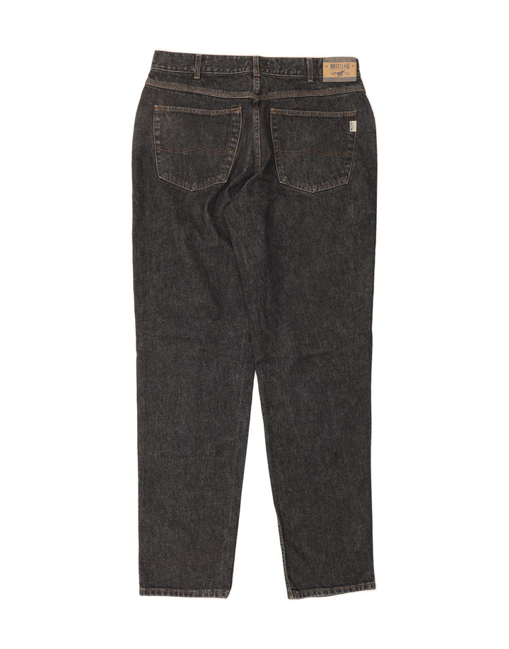 MUSTANG Mens Straight Jeans W38 L35 Grey Vintage Mustang and Second-Hand Mustang from Messina Hembry 