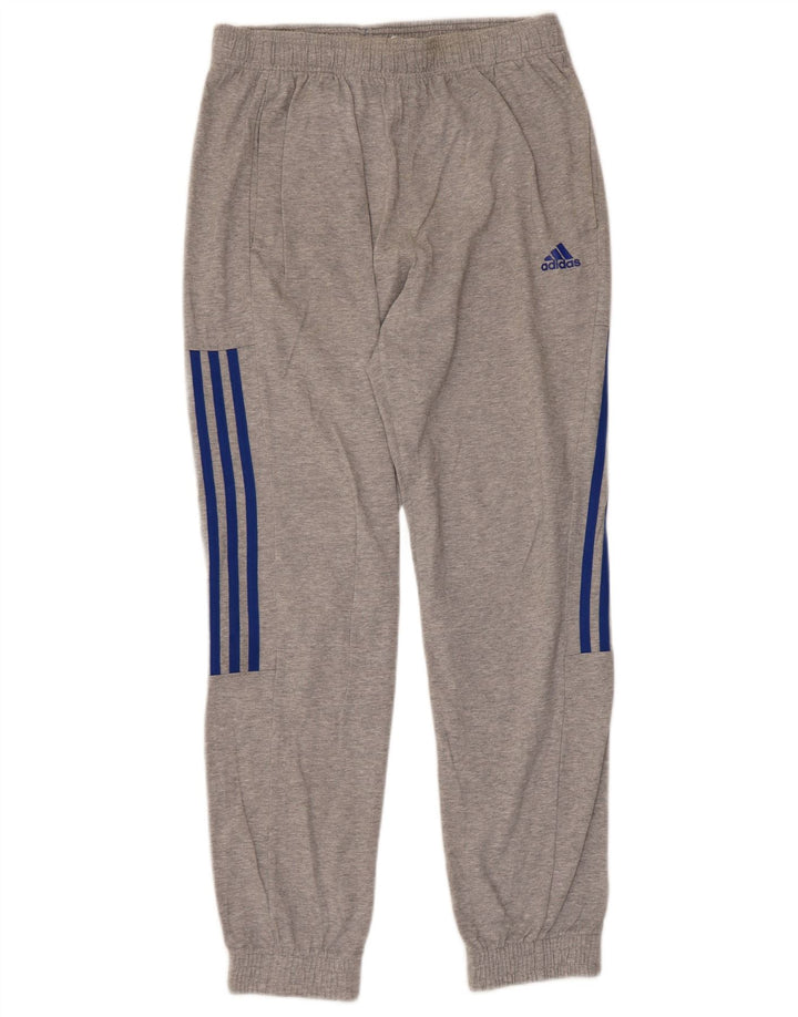 Adidas muške trenirke, srednje sive pamučne hlače