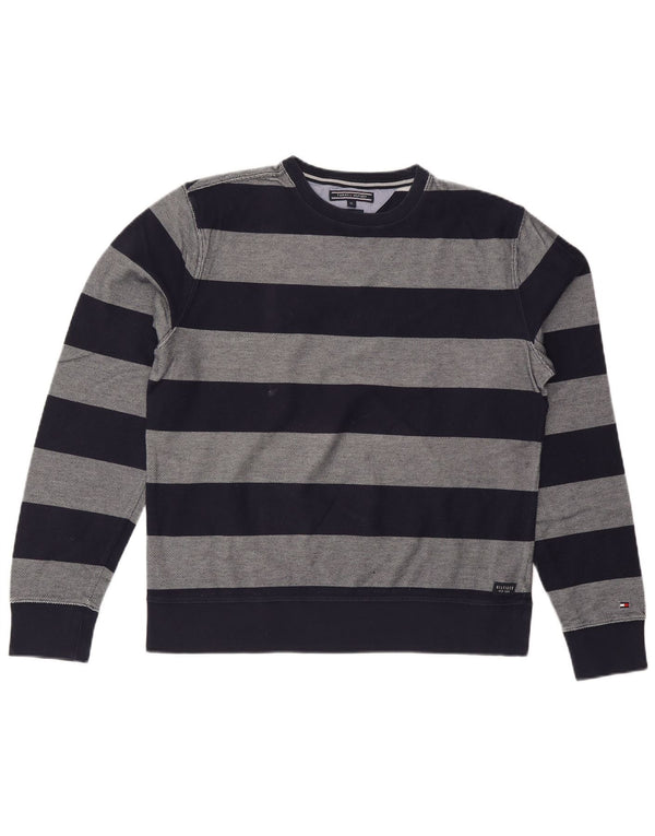 TOMMY HILFIGER Ženski džemper s okruglim izrezom UK 18 XL tamnoplavi