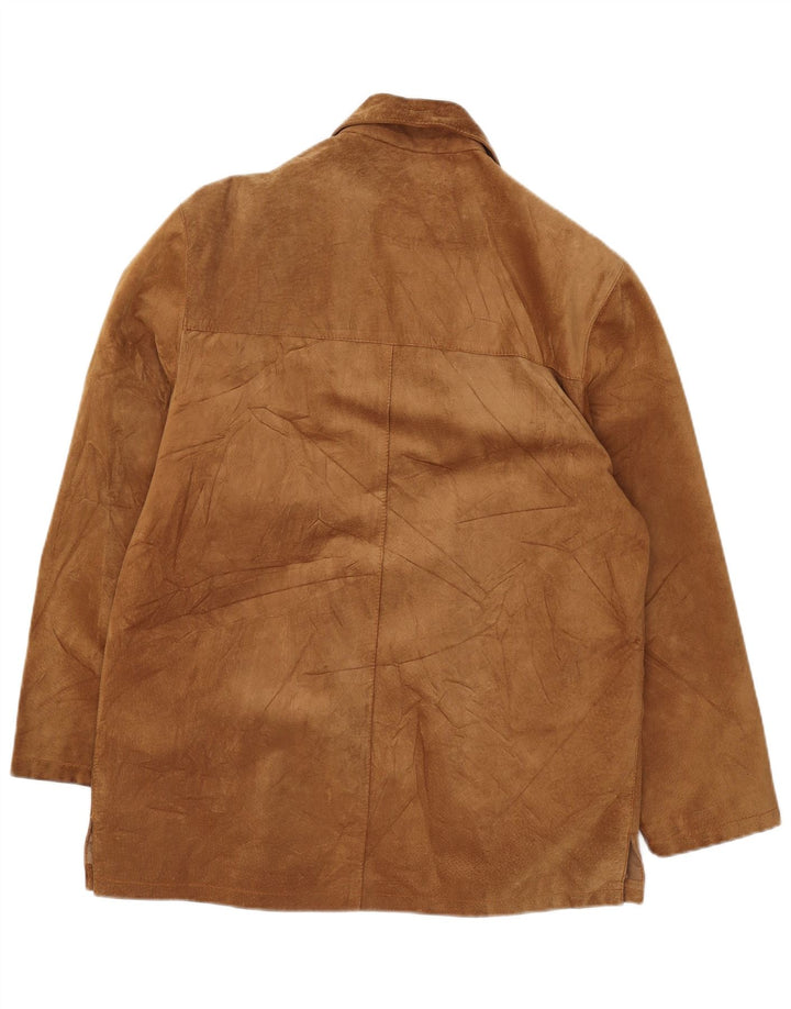 Vintage muška antilop jakna IT 52 XL smeđa koža