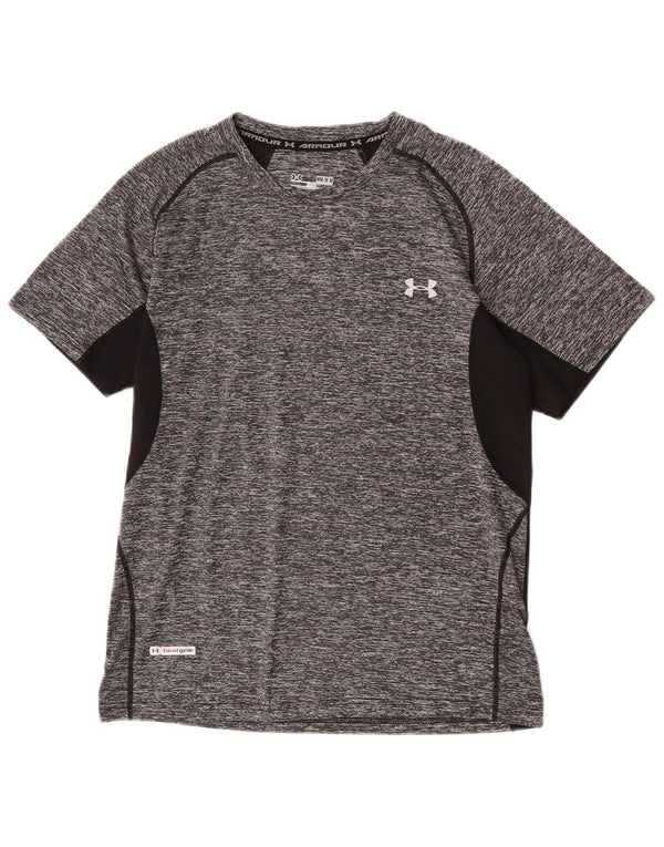 Under Armour muška majica Heat Gear Graphic T-Shirt Top srednje sive boje