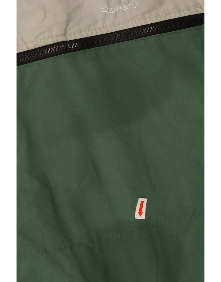 ROHAN muški pulover jakna vjetrovka UK 36 Small Green Colourblock