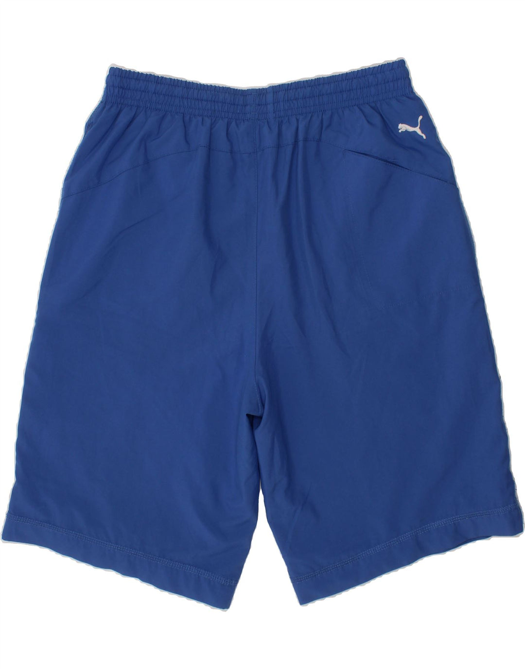 PUMA Boys Graphic Sport Shorts 13-14 Years  Blue Polyester Vintage Puma and Second-Hand Puma from Messina Hembry 