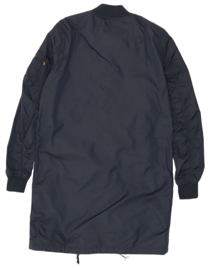 Alpha Industries Muški gornji kaput UK 38 Srednji tamnoplavi najlon