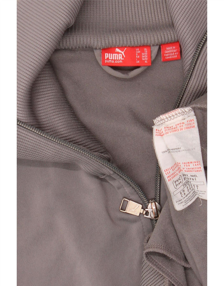 PUMA muška gornja jakna trenirke XL sivi poliester u boji