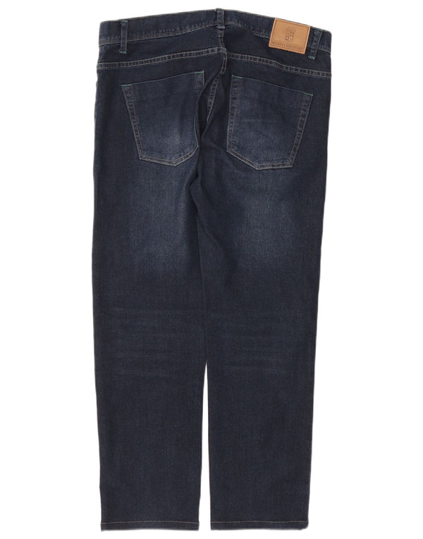 Marina Militare muške ravne traperice IT 54 2XL W42 L28 tamnoplavi pamuk