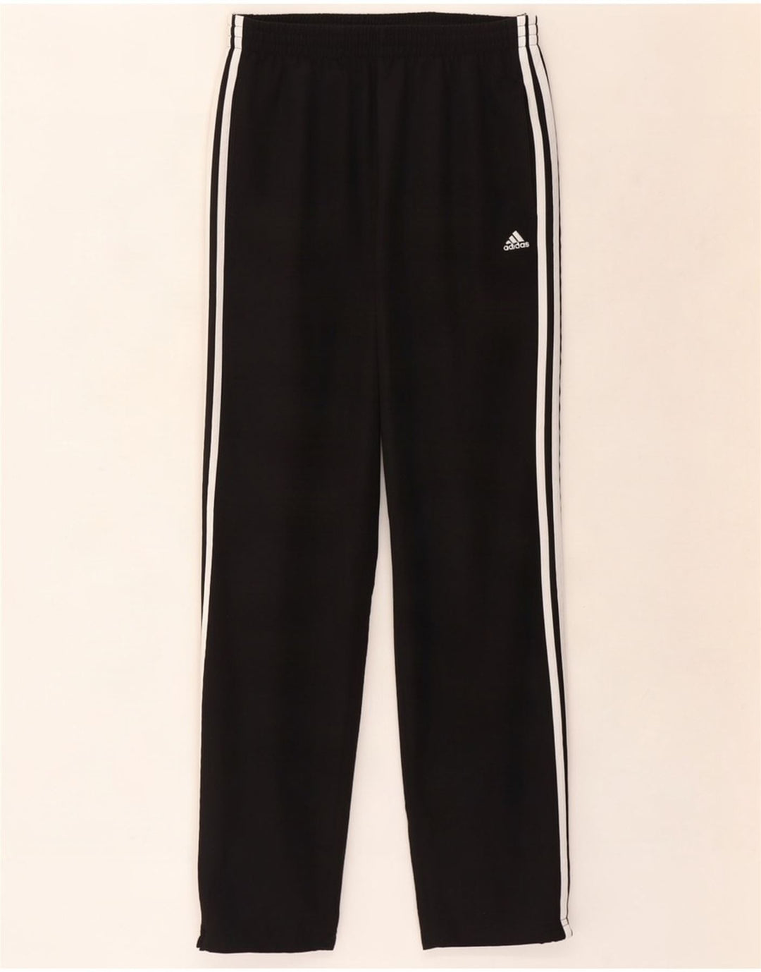 Adidas muške trenirke srednje crne poliesterske hlače