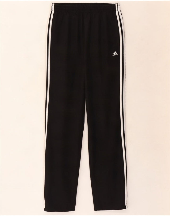 Adidas muške trenirke srednje crne poliesterske hlače