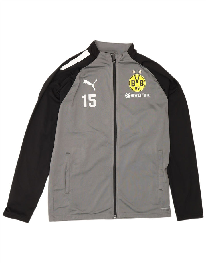 Puma Boys BVB Dortmund Gornja jakna trenirke 15-16 godina siva boja