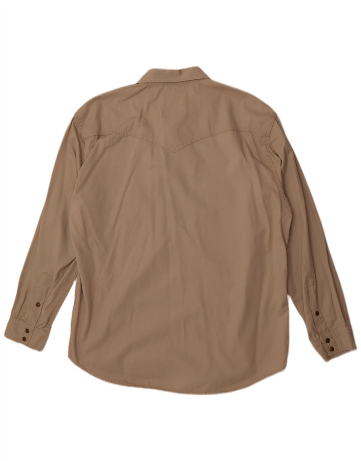 Wrangler muška košulja 2XL bež pamuk