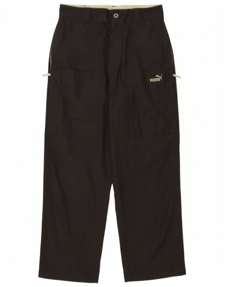 Puma muške široke kargo hlače srednjeg kroja W32 L31 crne