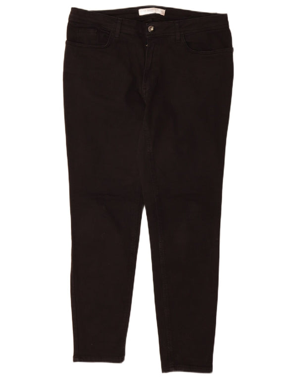 Zara ženske uske traperice EU 44 XL W32 L28 crne