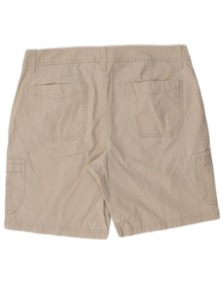 Eddie Bauer ženske kargo kratke hlače US 4 male W30 bež pamuk