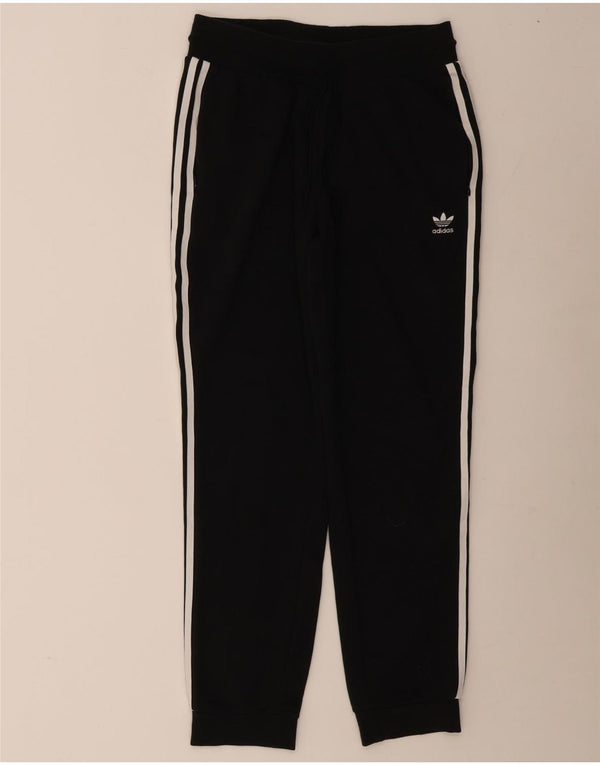 Adidas Ženska trenirka Hlače Joggers UK 16 Veliki crni pamuk