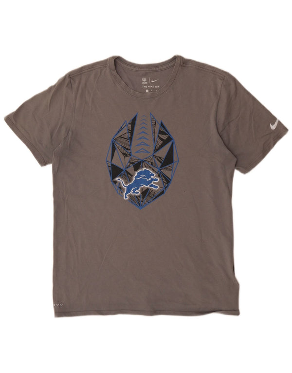 NIKE muška velika siva majica kratkih rukava Detroit Lions Graphic T-Shirt