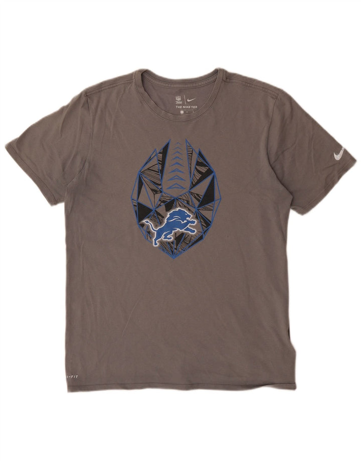 NIKE muška velika siva majica kratkih rukava Detroit Lions Graphic T-Shirt