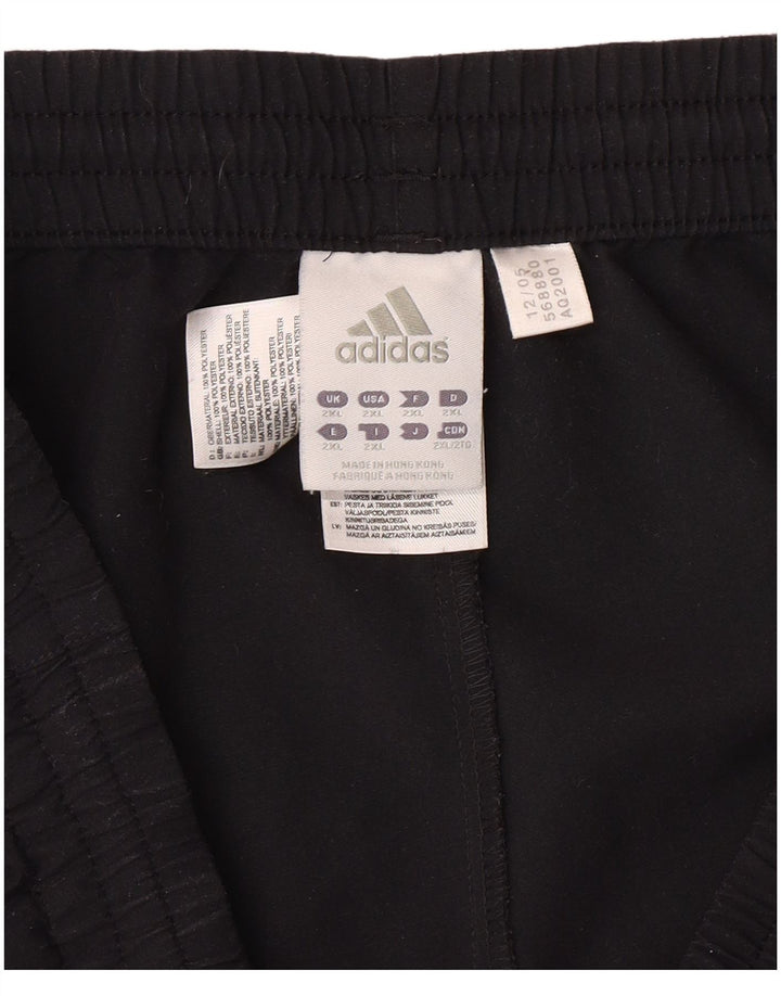 ADIDAS muške hlače za trenirku 2XL crni poliester