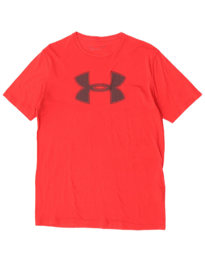 Under Armour muška grafička majica kratkih rukava Srednje crveni pamuk