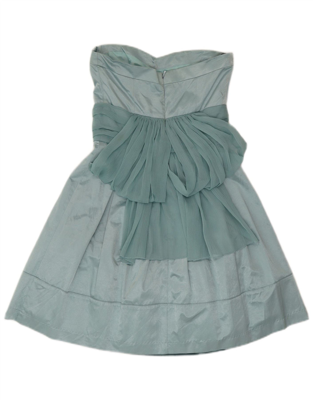 WAREHOUSE Womens Strapless Dress UK 6 XS  Turquoise