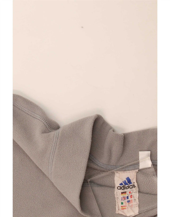 Adidas Climawarm džemper od flisa XL sivi poliester