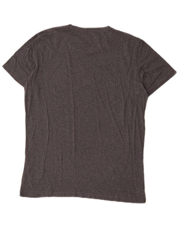 Calvin Klein Jeans Muška majica kratkih rukava s grafičkim motivima 2XL sivi pamuk