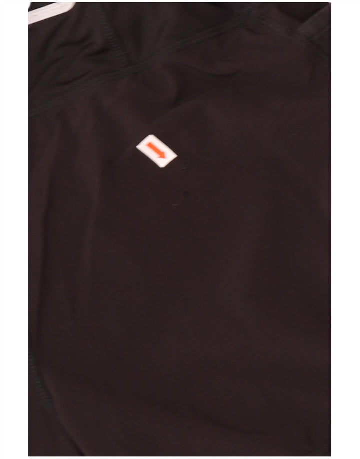 ATHLETA Ženske sportske kratke hlače UK 12 Srednji crni poliester