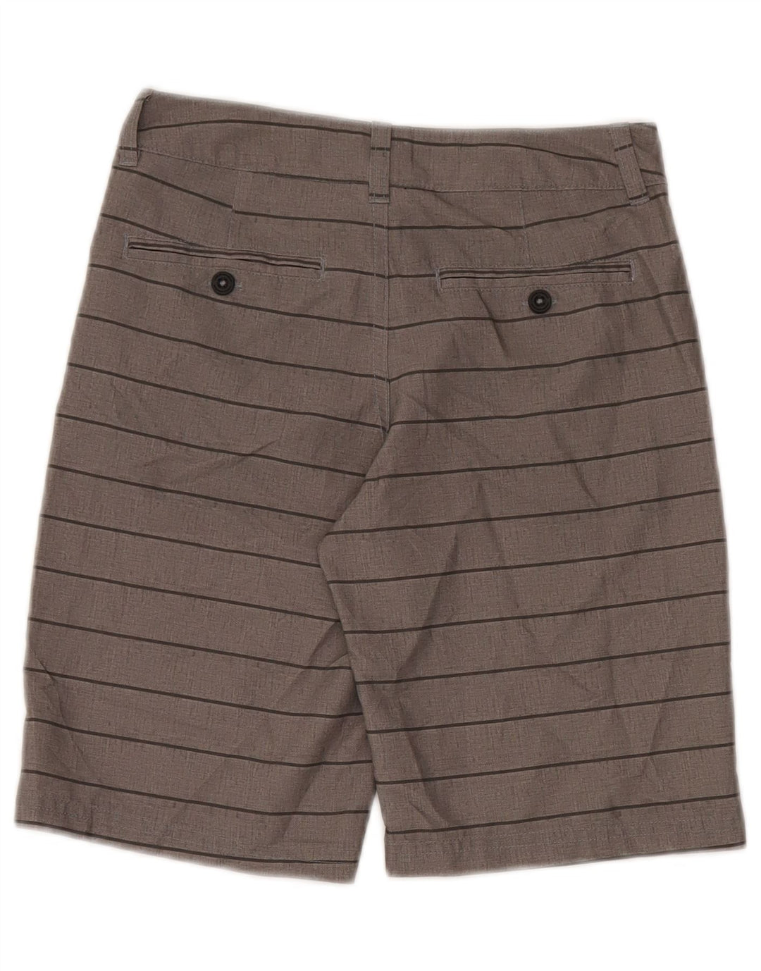 Under Armour kratke chino hlače za dječake 9-10 godina W25 sivi prugasti poliester