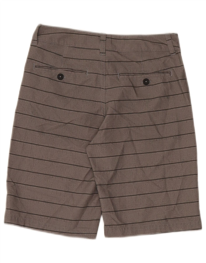 Under Armour kratke chino hlače za dječake 9-10 godina W25 sivi prugasti poliester