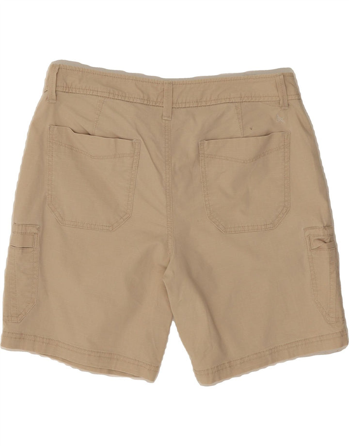 EDDIE BAUER Womens Cargo Shorts US 8 Medium W30  Beige Cotton Vintage Eddie Bauer and Second-Hand Eddie Bauer from Messina Hembry 