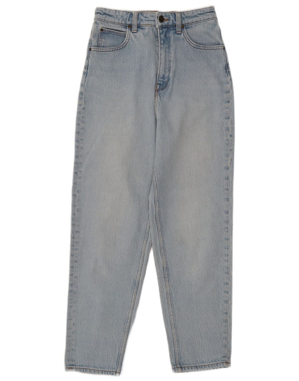 Lee ženske sužene traperice visokog struka W26 L26 plavi pamuk