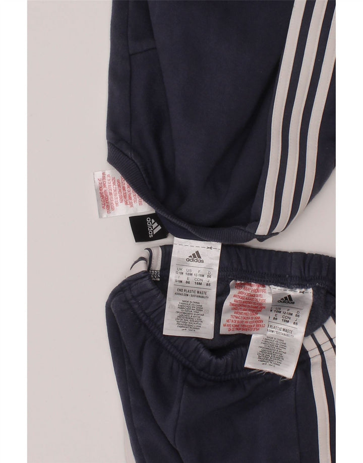 ADIDAS Baby Boys Graphic Puna trenirka 12-18 mjeseci tamnoplava boja